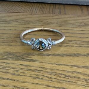 Brighton Gold and Silver Bracelet with Smoky Gem